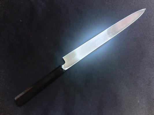 Blue Steel #2 (Honyaki-Mizuyaki) Yanagiba 330mm -Mirror Polished (one side)