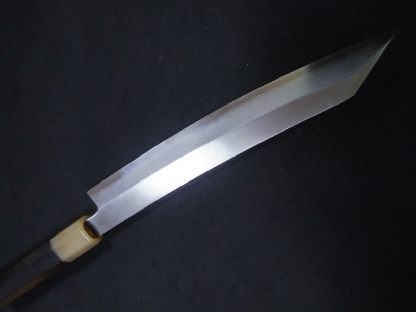 日本刀Damascus Ginsan Yanagiba270mm 由Shougo Yamatsuka 制作– KIREAJI