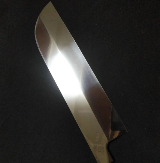 Super Steel (Honyaki) Kamausuba 240mm-Mirror Polished(both sides)