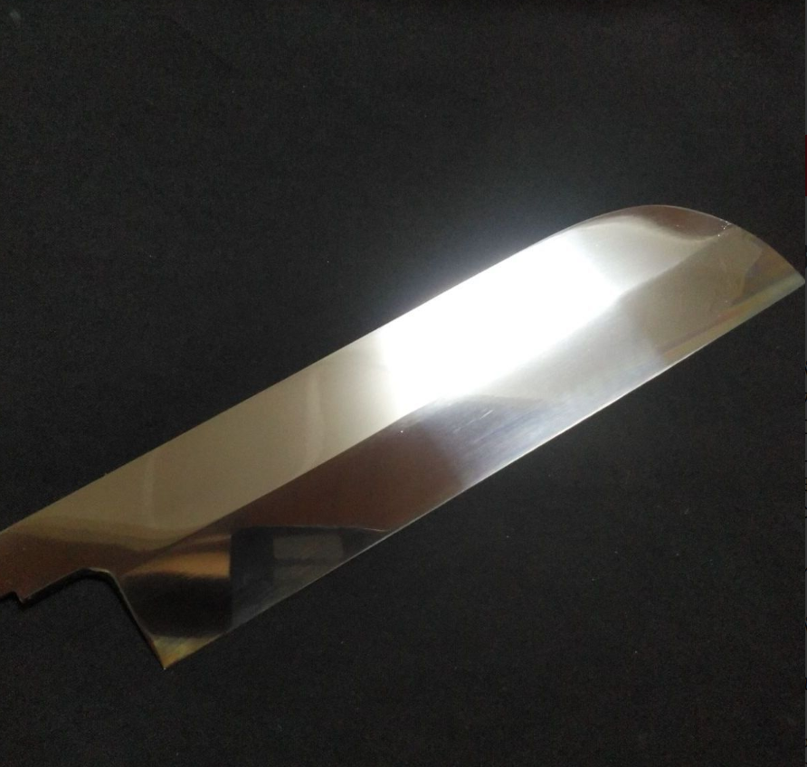 Super Steel (Honyaki) Kamausuba 240mm-Mirror Polished(both sides)