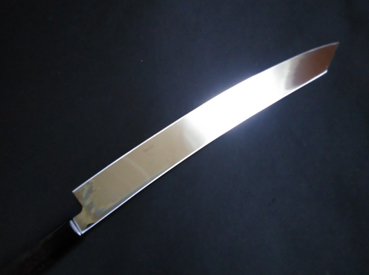 Super Steel (Honyaki) Yanagiba(Kiritsuke) 330mm-Mirror Polished(both sides)