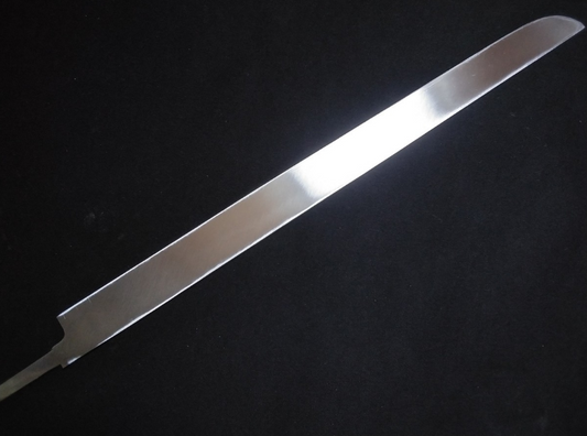 White Steel #2 (Honyaki-Mizuyaki) Yanagiba (Sakimaru) 360mm-Mirror Polished(one side)