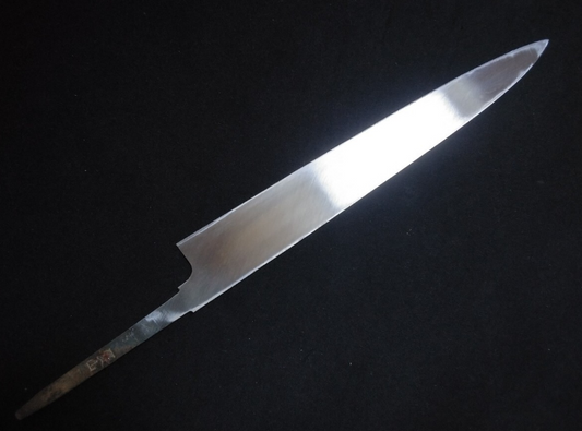 White Steel #2 (Honyaki-Mizuyaki) Yanagiba 210mm-Mirror Polished(one side)