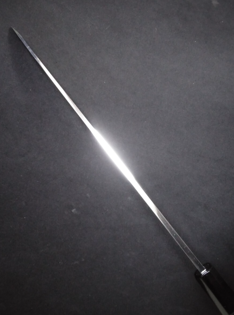 White Steel #2 (Honyaki-Mizuyaki) Yanagiba 300mm-Mirror Polished(one side)