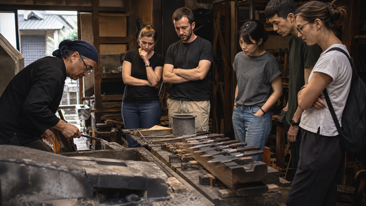 You Don’t Just Buy a Sakai Knife — You Can Help Finish Your Own