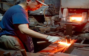 Japanese Knife forging process