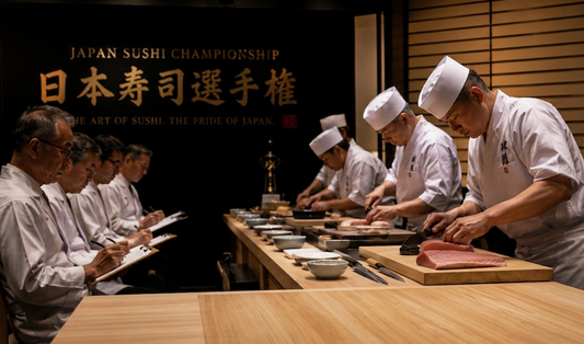 When Sushi Masters Choose Their Prize — A Knife From Sakai