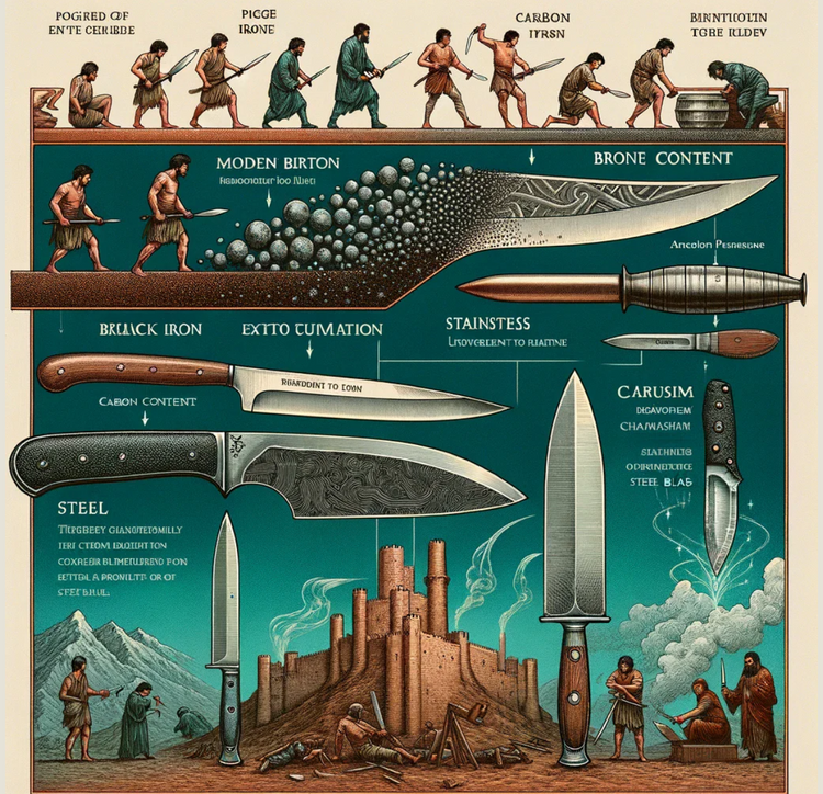 Evolution of Knives: A Journey from Stone Tools to Modern Blades – KIREAJI