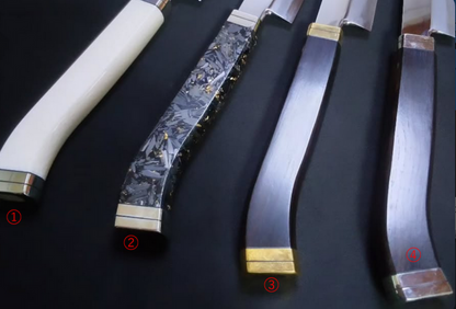 Acier bleu n° 2 Sujihiki 300 mm - Finition Kido