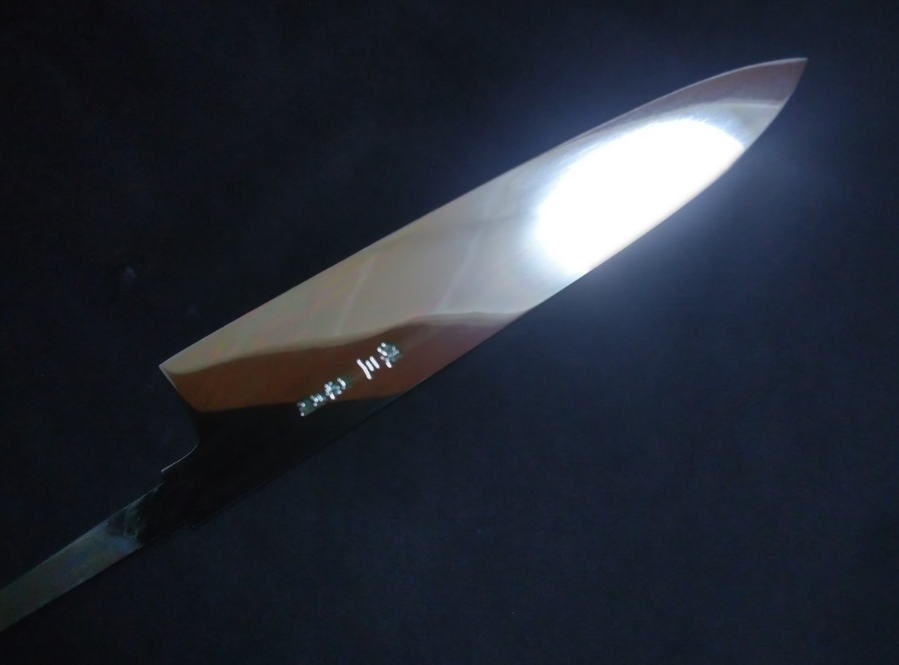 Ginsan (Honyaki) Gyuto 240mm -Mirror Polished(both sides)