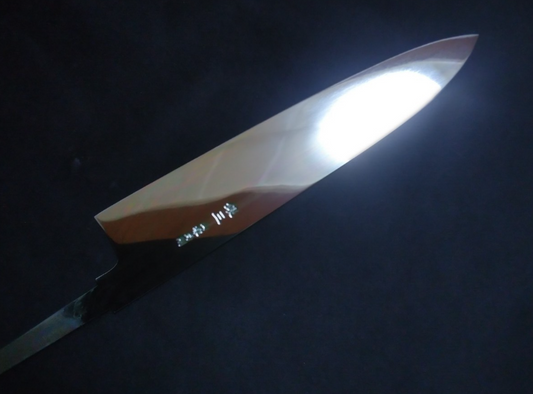 Ginsan (Honyaki) Gyuto 240mm -Mirror Polished(both sides)