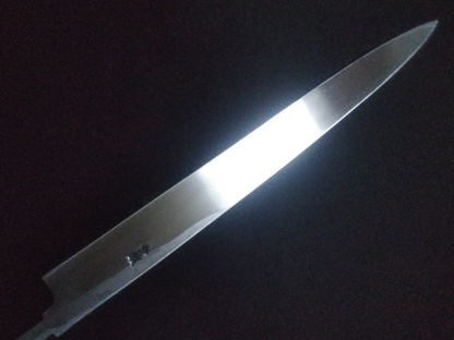 Blue Steel #2 Damascus Sushi Yanagiba 270mm- Mirror Polished Blur Finish