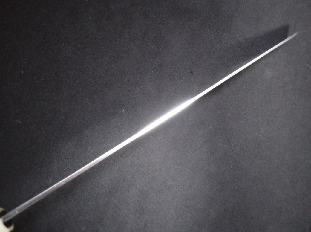 Blue Steel #2 Damascus Takohiki 240mm- Mirror Polished Blur Finish