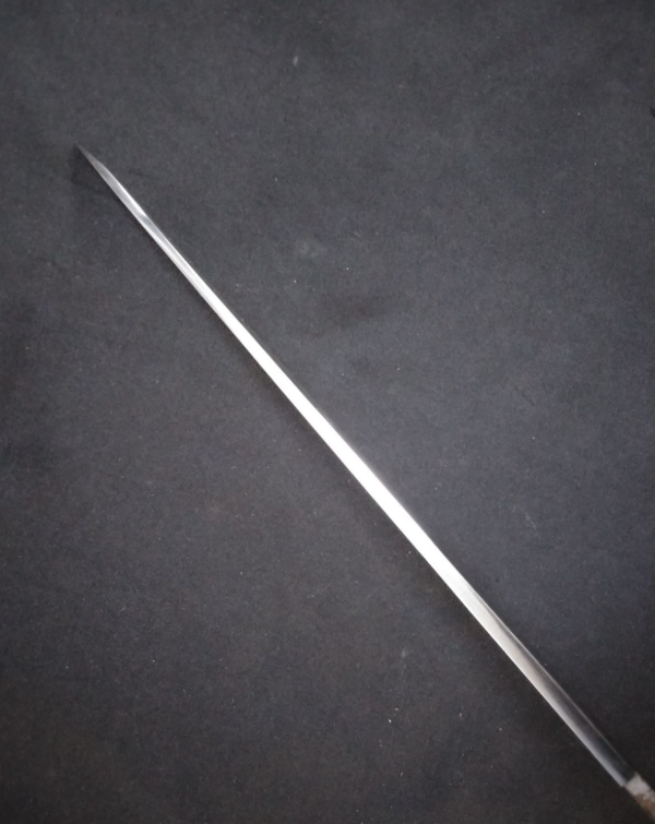 Blue Steel #2 Damascus Yanagiba 240mm- Mirror Polished Blur Finish