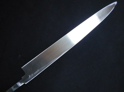 Blue Steel #2 Damascus Yanagiba 270mm- Mirror Polished Blur Finish