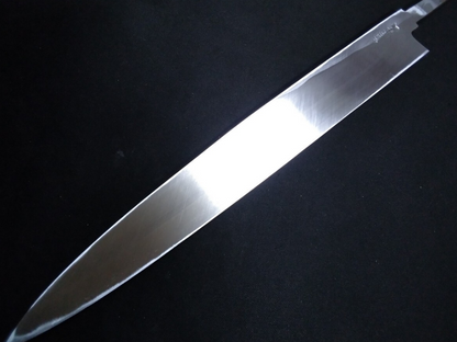 Blue Steel #2 Damascus Yanagiba 270mm- Mirror Polished Blur Finish