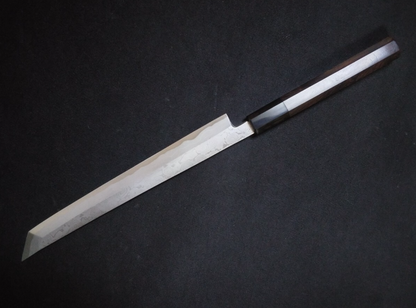 Blue Steel #2 Damascus Yanagiba (Sakimaru) 2250mm- Mirror Polished Blur Finish