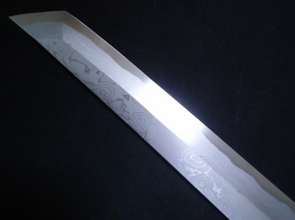 Blue Steel #2 Damascus Yanagiba (Sakimaru) 2250mm- Mirror Polished Blur Finish