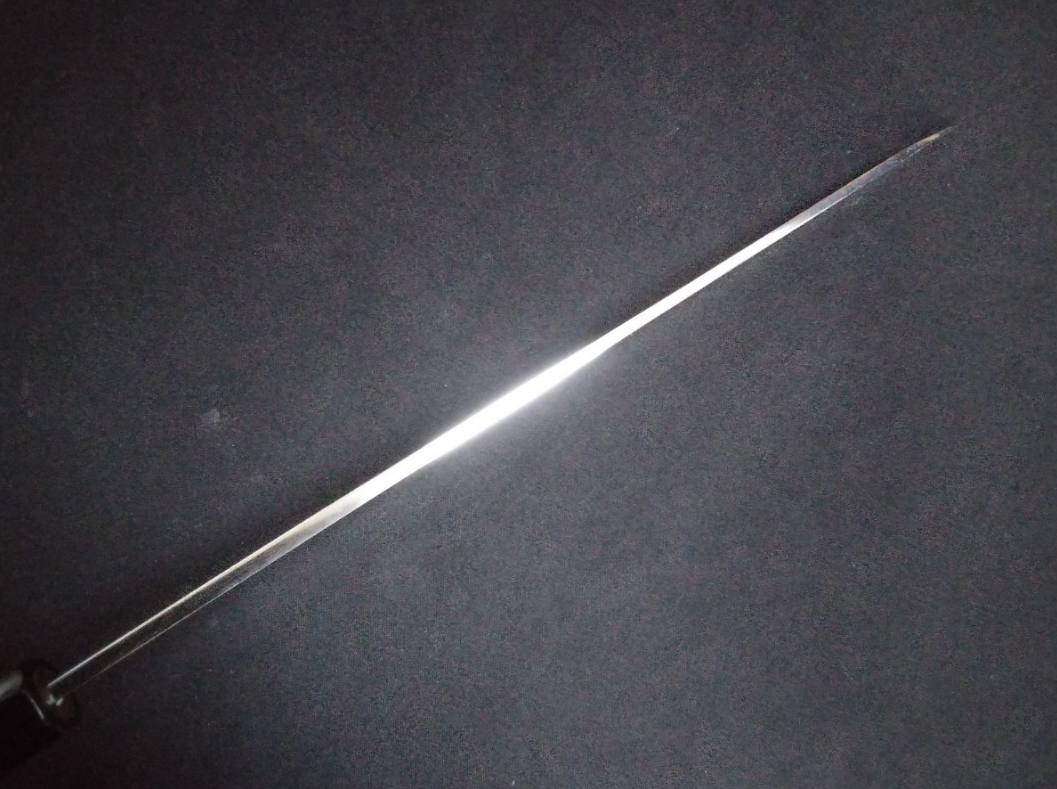 Super acier (Honyaki) Deba 210mm-poli miroir (des deux côtés)