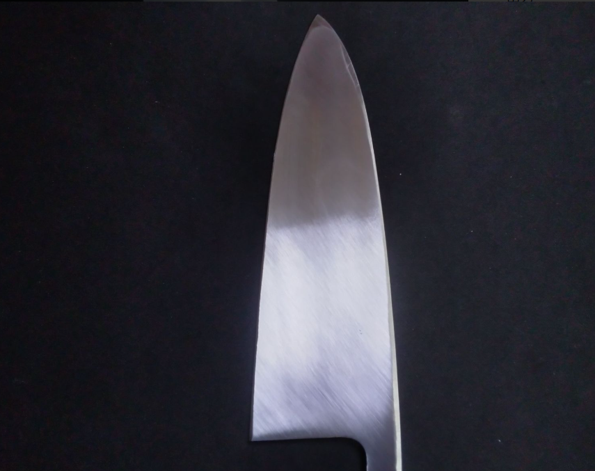 BlueSteel_2_Honyaki-Mizuyaki_Deba180mm-MirrorPolished_oneside