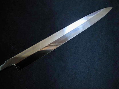 Blue Steel#2 (Honyaki-Mizuyaki) Yanagiba 270mm -Mirror Polished(both sides)