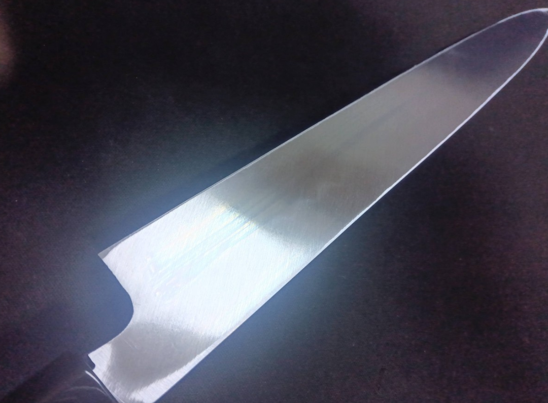 Blue Steel #2 (Honyaki-Mizuyaki) Yanagiba 330mm -Mirror Polished (one side)