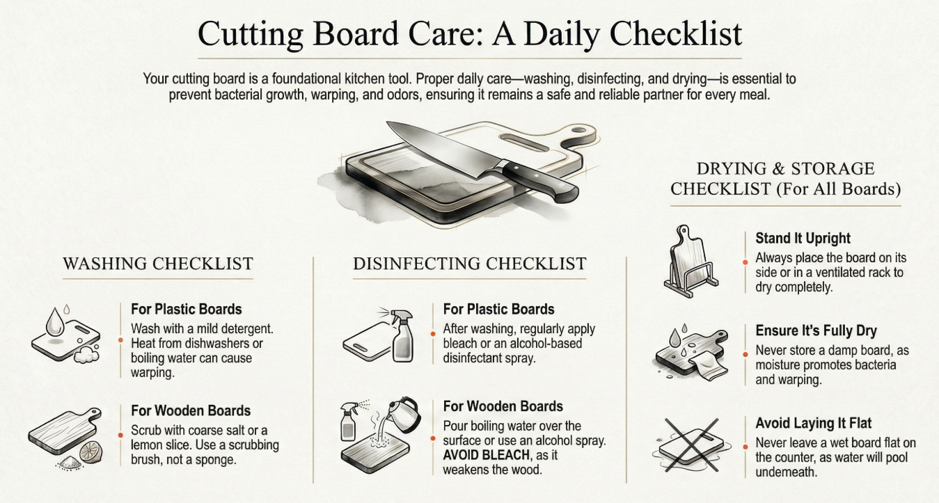 Cutting Board Care How to Keep Your Knife Sharp