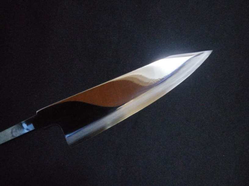 Ginsan Deba 150mm -Mirror Polished(one side)