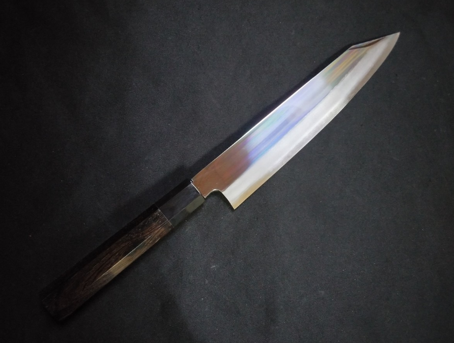 Ginsan Kiritsuke Knife 230mm-Mirror Polished (one side)