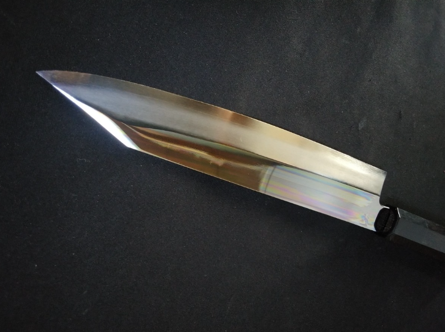 Ginsan Kiritsuke Knife 230mm-Mirror Polished (one side)
