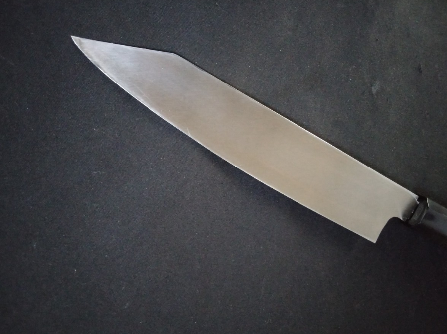 Ginsan Kiritsuke Knife 230mm-Mirror Polished (one side)