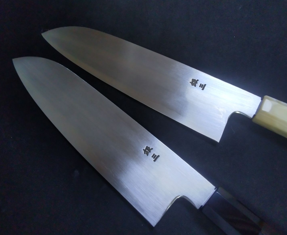 Ginsan Santoku 180mm-Kido Finishing