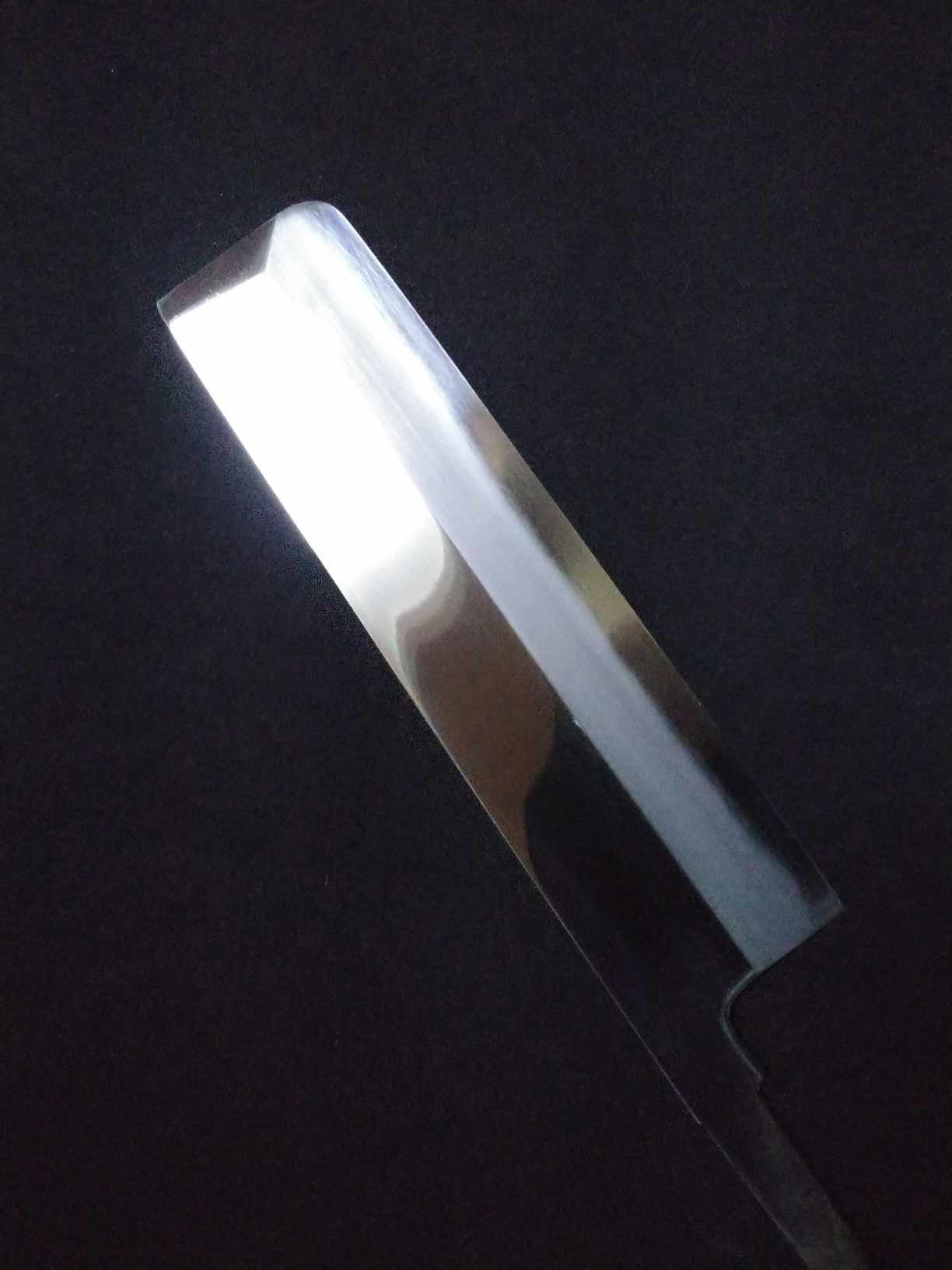 Ginsan Usuba 210mm -Mirror Polished(both sides)