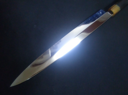 Ginsan Yanagiba 270mm -Mirror Polished (both sides)