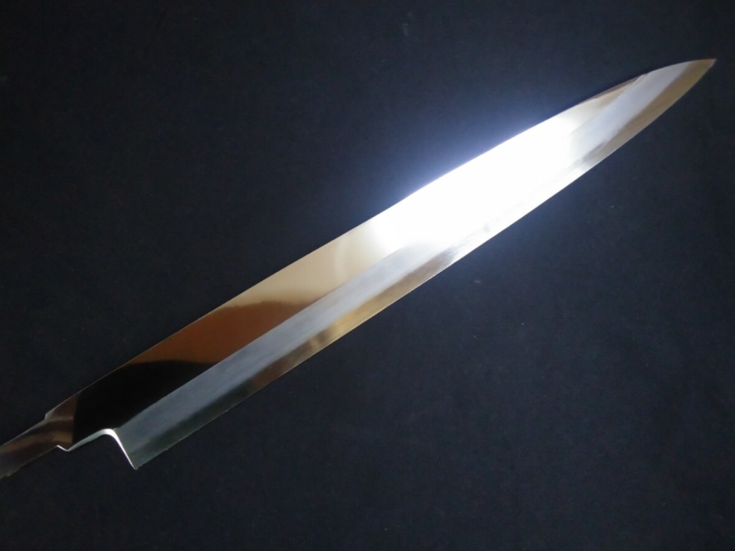 Ginsan Yanagiba 330mm -Mirror Polished (one side)