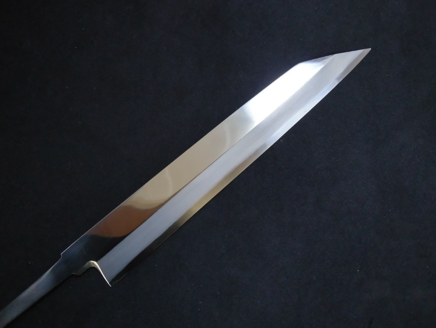 Ginsan Yanagiba(Kiritsuke) 225mm -Mirror Polished(both sides)