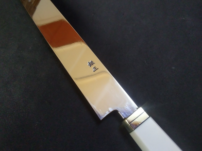 Ginsan Yanagiba(Kiritsuke) 270mm -Mirror Polished(both sides) -Colored pistol-grip handle