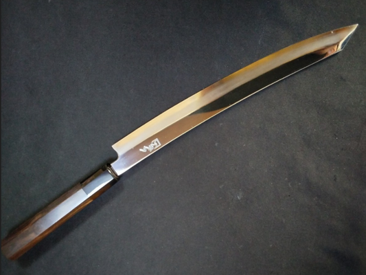 Ginsan Yanagiba (Kiritsuke) 270mm -Mirror Polished(one side) -Left handed