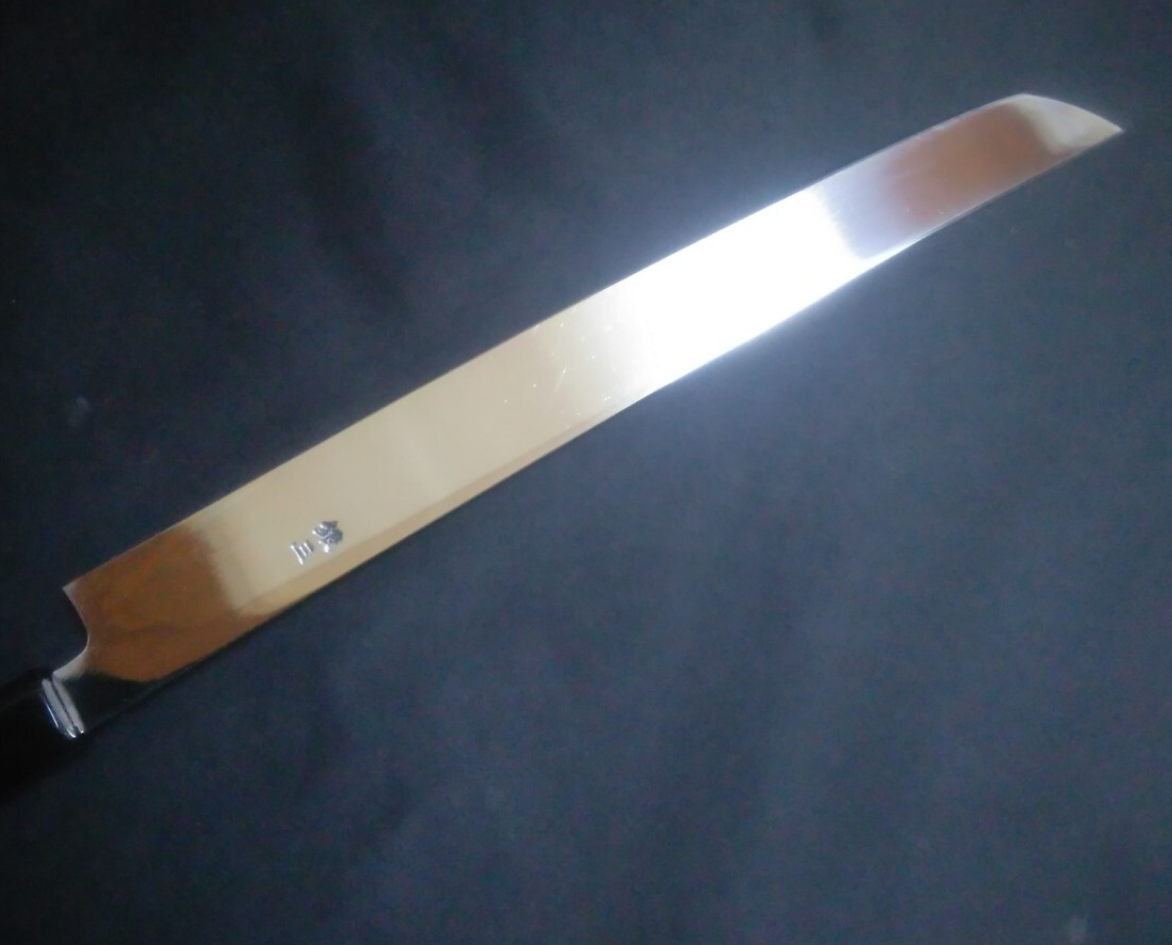 Ginsan Yanagiba (Sakimaru) 300mm -Mirror Polished (both sides)