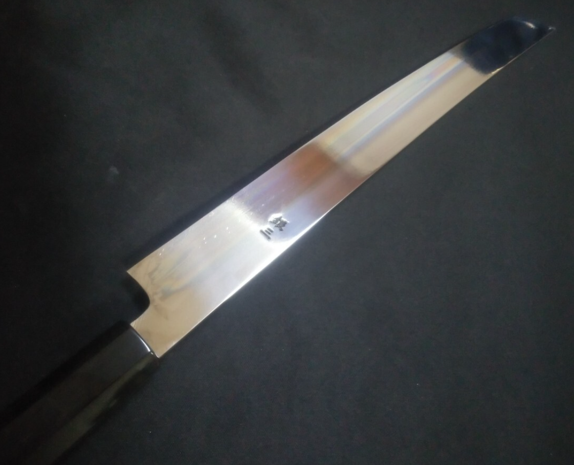 Ginsan Yanagiba (Sakimaru) 300mm -Mirror Polished (both sides)