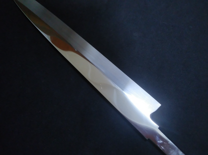 Ginsan (Honyaki) Yanagiba 270mm -Mirror Polished (one side)