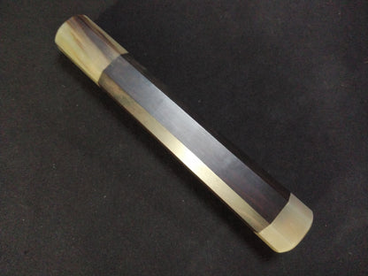 Super acier (Honyaki) Deba 210mm-poli miroir (des deux côtés)