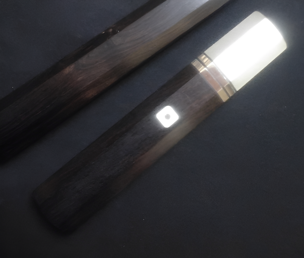 Acier Damas Ginsan Yanagiba (Kiritsuke) 270mm - Poli miroir (des deux côtés)
