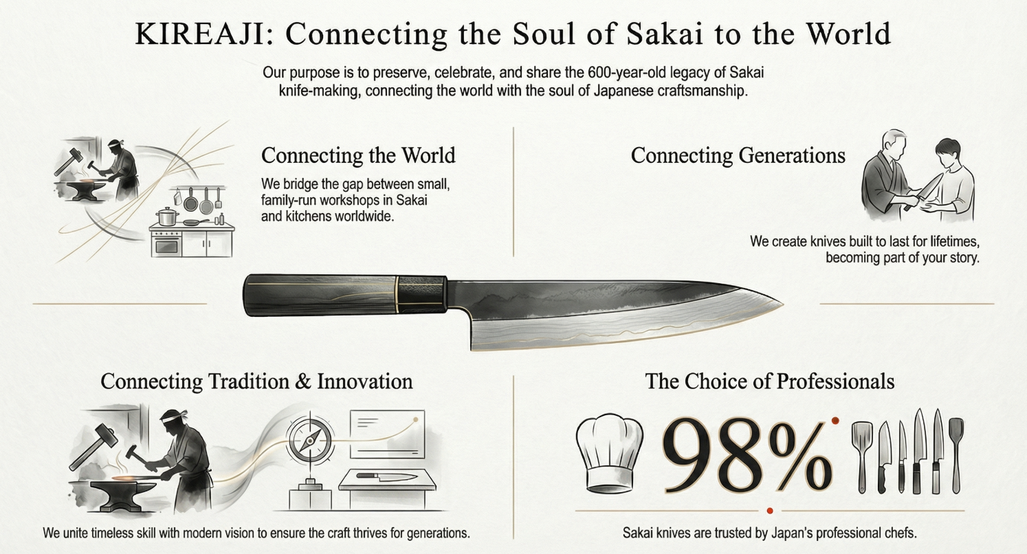 KIREAJI Connecting the Soul of Sakai to the World