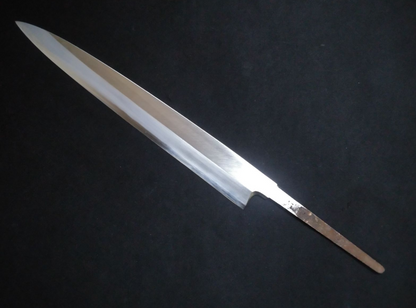 Super acier (Honyaki) Deba 210mm-poli miroir (des deux côtés)