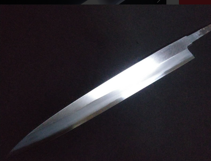 Super acier (Honyaki) Deba 210mm-poli miroir (des deux côtés)