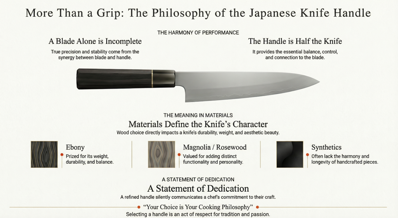 More Than a Grip The Philosophy of the Japanese Knife Handle