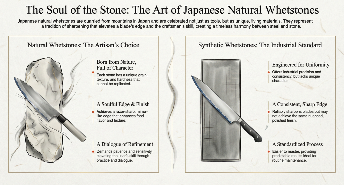 Natural Stones, Crafted Edges The Living Heart of Japanese Sharpening