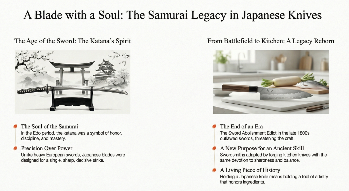 <strong>A Blade with a Soul: The Samurai Legacy in Japanese Knives</strong>