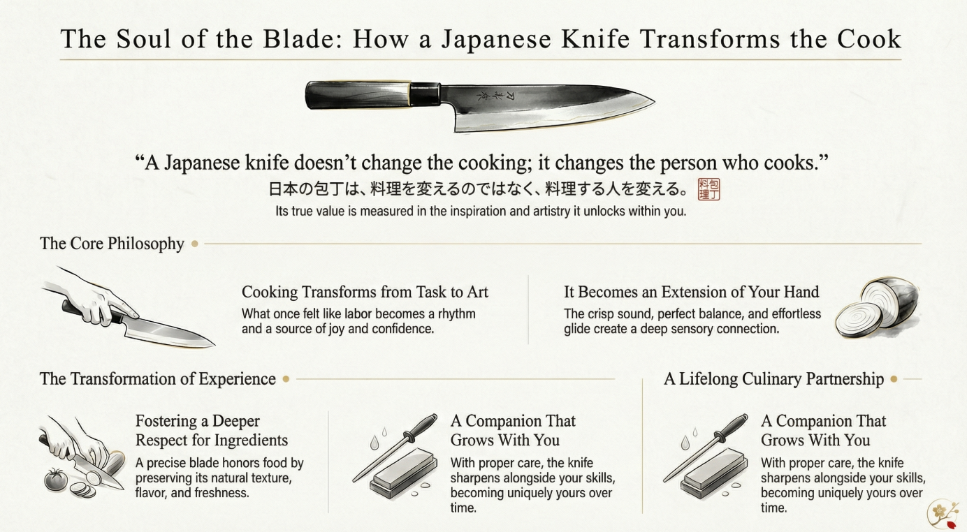 The Soul of the Blade: How a Japanese Knife Transforms the Cook